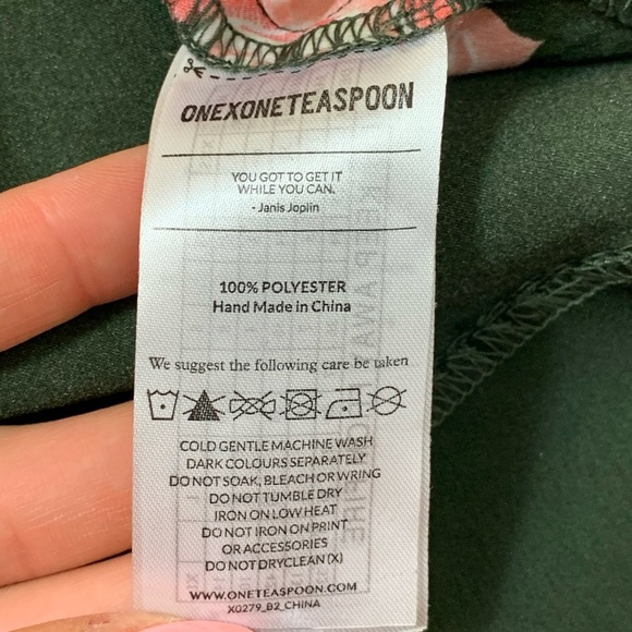 One Teaspoon Quartermaster Floral Kimono Sleeve Top - Picture 12 of 16